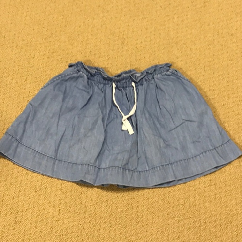 Gap girls jean skirt